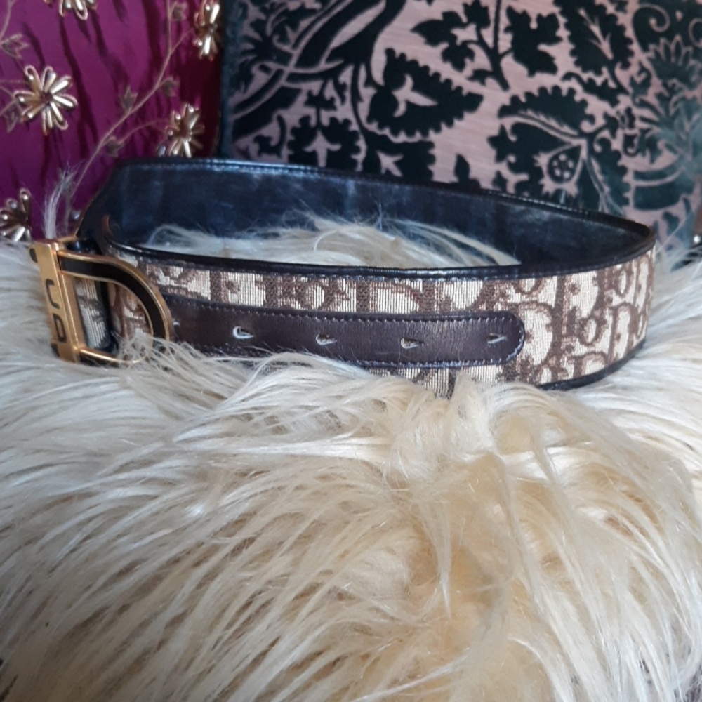 SOLD❤DIOR MONOGRAMMED BELT - Picture 5 of 8